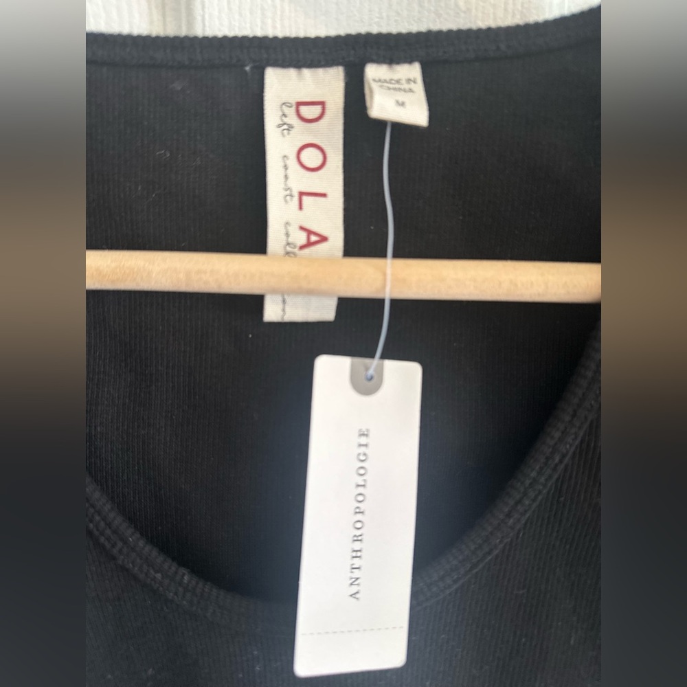 Anthropologie X DOLAN Tulle Sleeve Tank Top NWT, Size Medium - Picture 9 of 11